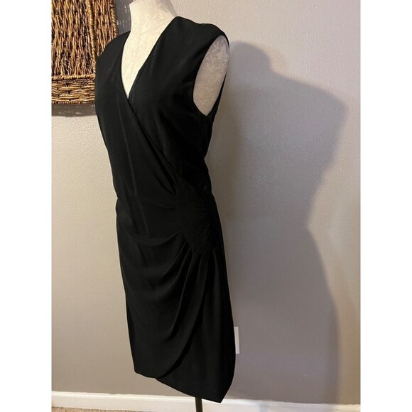 Ralph Lauren Black Label Dress 12 Stretch Sheath Career Church - Picture 3 of 6